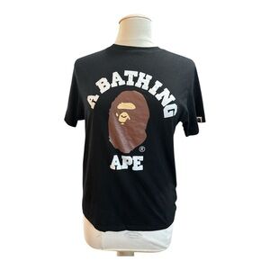 A Bathing Ape Black Graphic T-Shirt